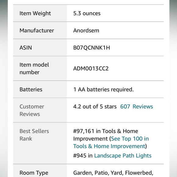 Anordsem Solar Garden Lights/Solar Fireworks Lights-Waterproof IP65-2-Pack - Picture 10 of 14